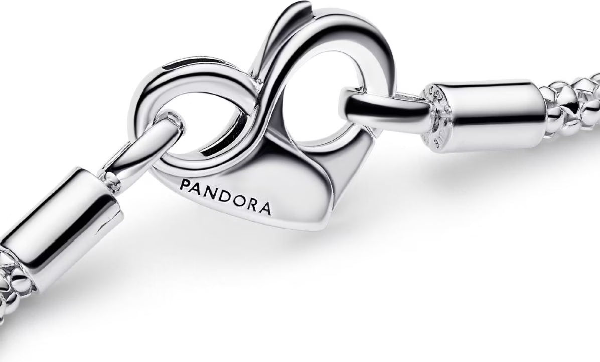 Pandora Moments Schlangen Gliederarmband (21 cm, Silber 925)
