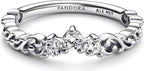 Pandora Königlicher Wirbel Diadem Ring (50, Silber 925)
