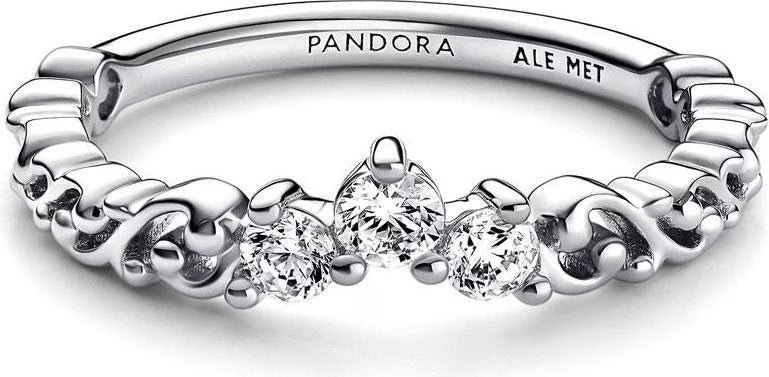 Pandora Königlicher Wirbel Diadem Ring (50, Silber 925)