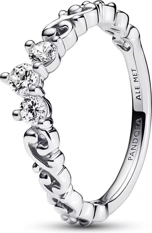 Pandora Königlicher Wirbel Diadem Ring (50, Silber 925)