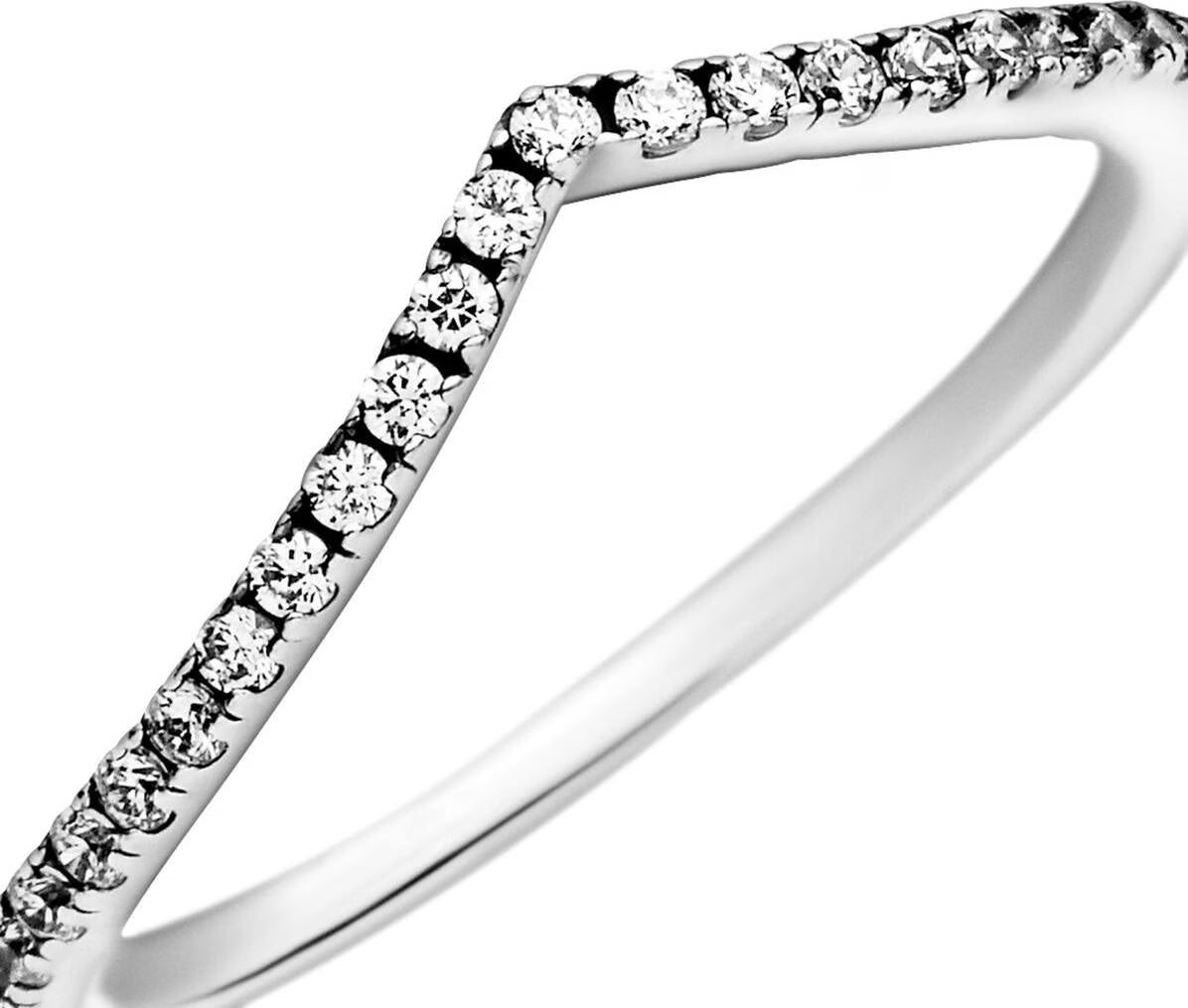 Pandora Funkelnder Wunsch Ring (48, Silber)