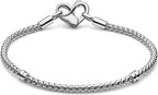 Pandora Moments Schlangen Gliederarmband (19 cm, Silber 925)
