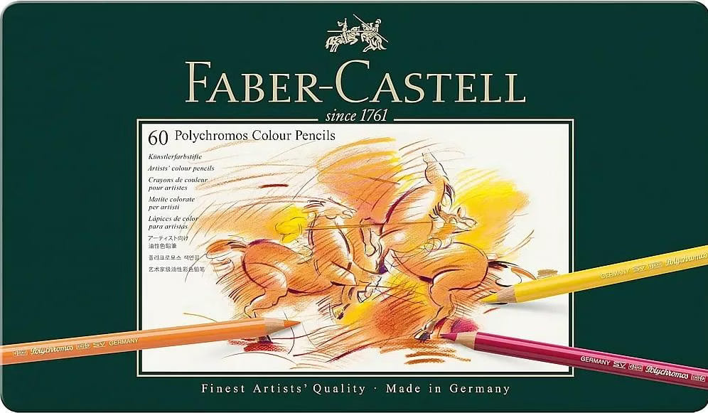 Colour Pencil Polychromos box of 60