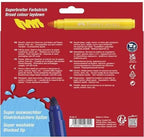 Faber-Castell Fibre-tip pen Jumbo Cardboardbox 12pc.