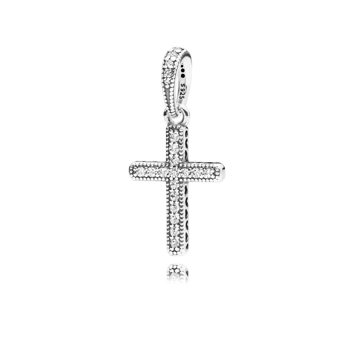 Funkelndes Kreuz Anhänger