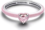 ME Rosafarbenes Chakra Herz Ring