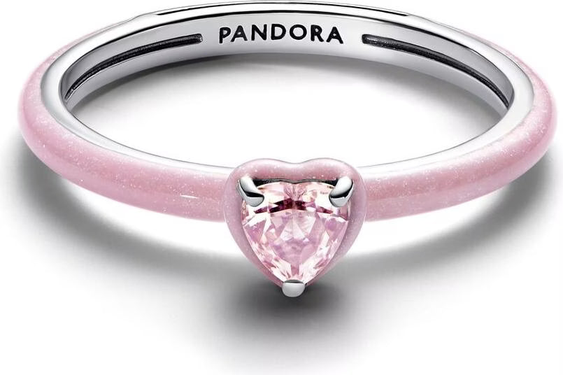 ME Rosafarbenes Chakra Herz Ring