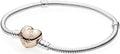Pandora Armband mit Herz-Verschluss