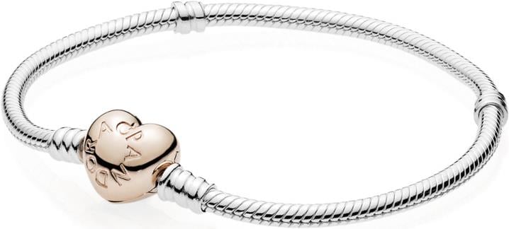 Pandora Armband mit Herz-Verschluss