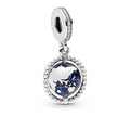 Drehender Globus Charm Charm
