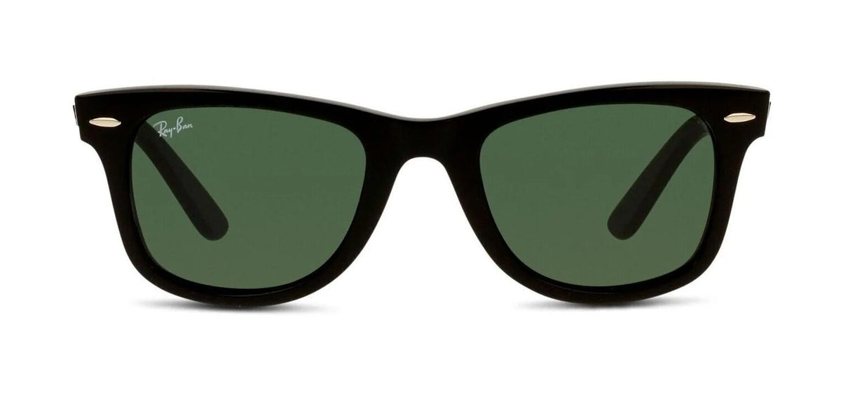 Ray-Ban Original Wayfarer RB2140 Sonnenbrille Unisex – Schwarz / Grün