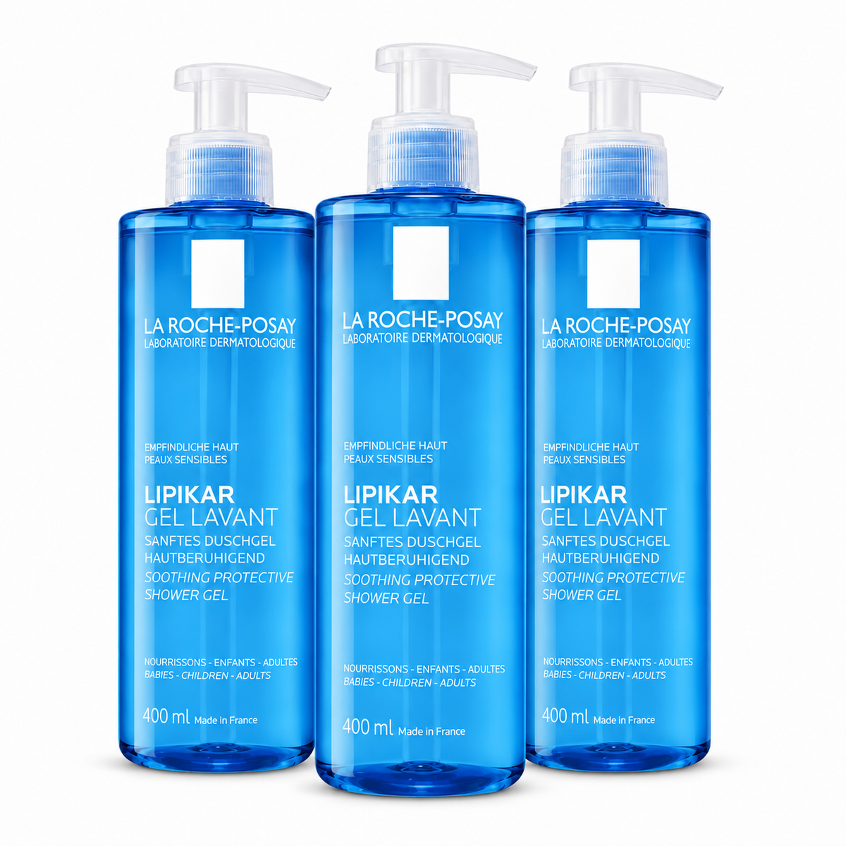 La Roche-Posay Lipikar Duschgel (Pack de 3)