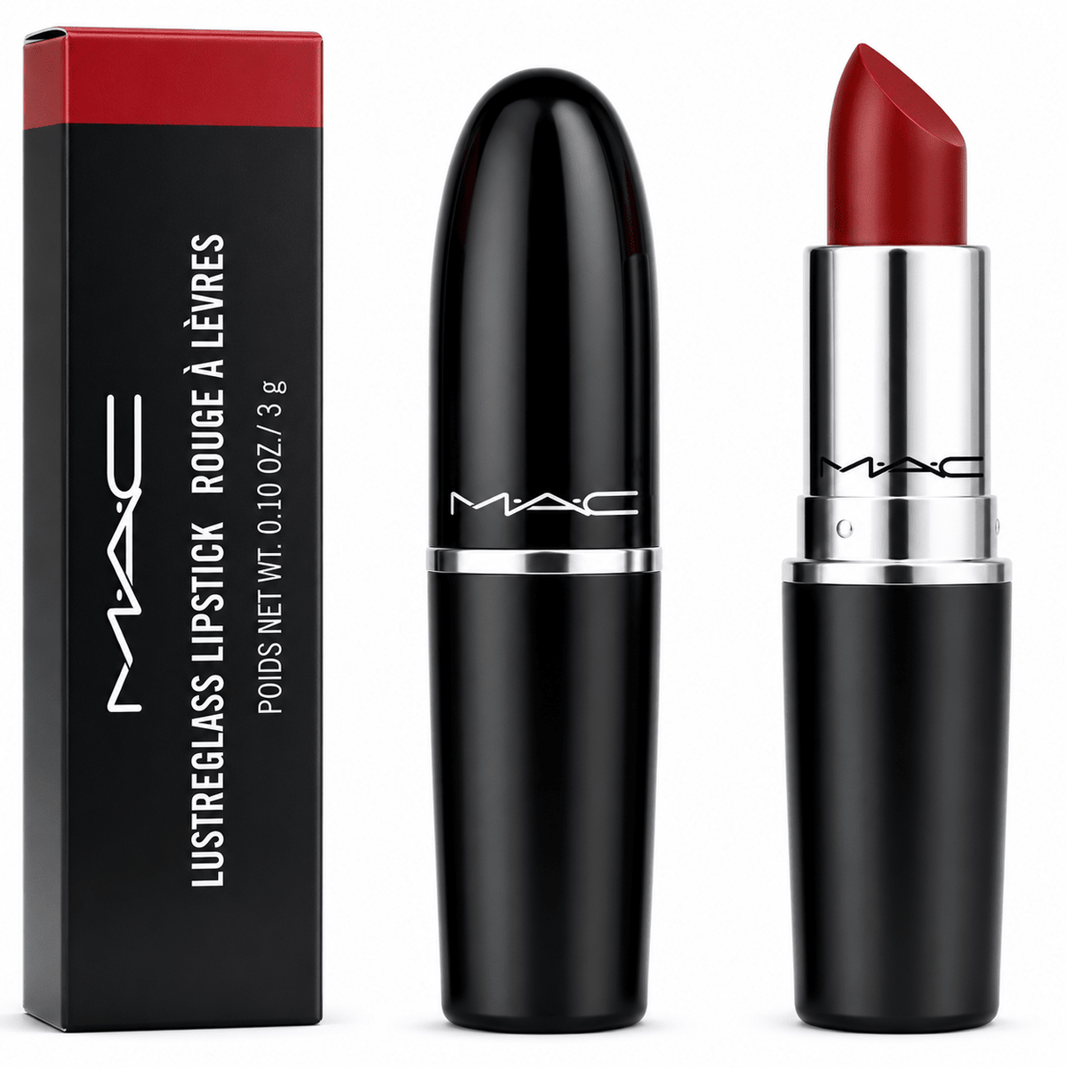 MAC Lustreglass Sheer-Shine Lipstick 549 PDA - Malys
