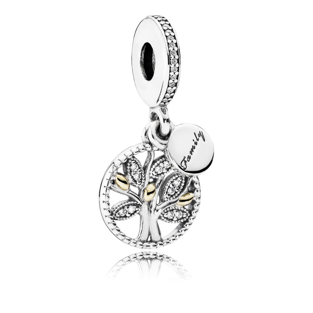 Pandora Anhänge-Charm Baum & Familie aus Sterling Silber 925 - Malys
