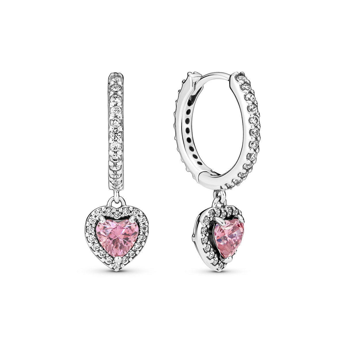 Pandora Creolen Herz aus Sterling Silber 925 - Malys