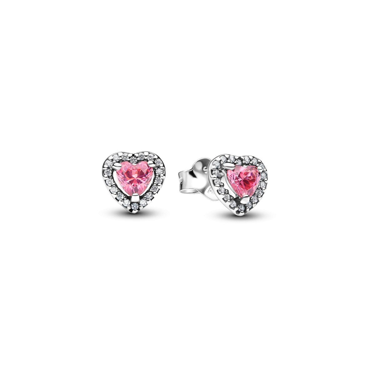 Pandora Ohrstecker Herz aus Sterling Silber 925 - Malys