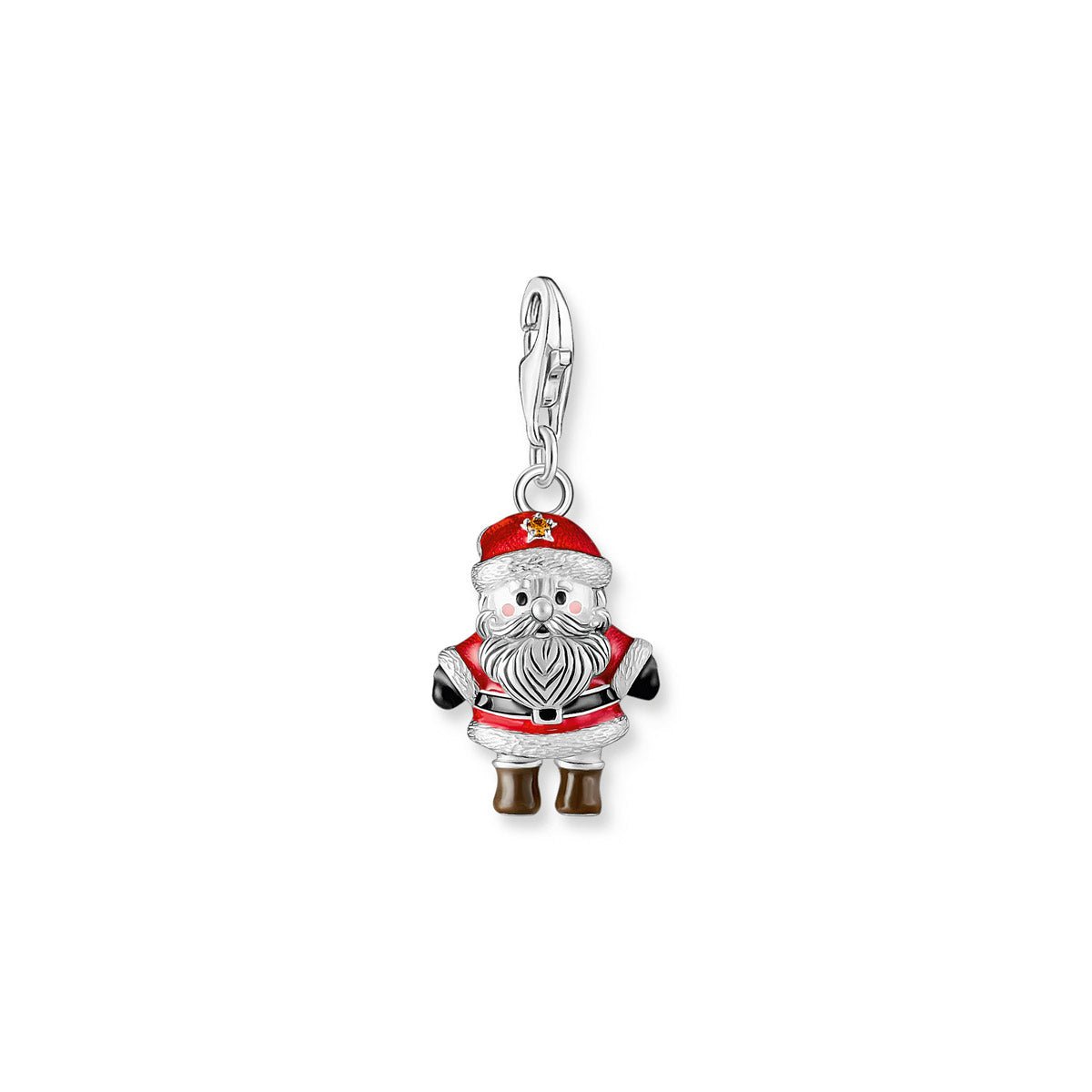 Santa Claus Charm Silber - Malys