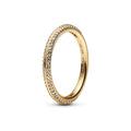 Pandora Me Pavé Ring (58, Metall, Vergoldet)