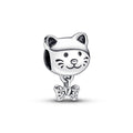 Katze & Schleife Charm