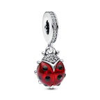 Pandora Anhänge-Charm Marienkäfer aus Sterling Silber 925
