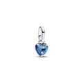 ME Blaues Chakra Herz Mini Charm