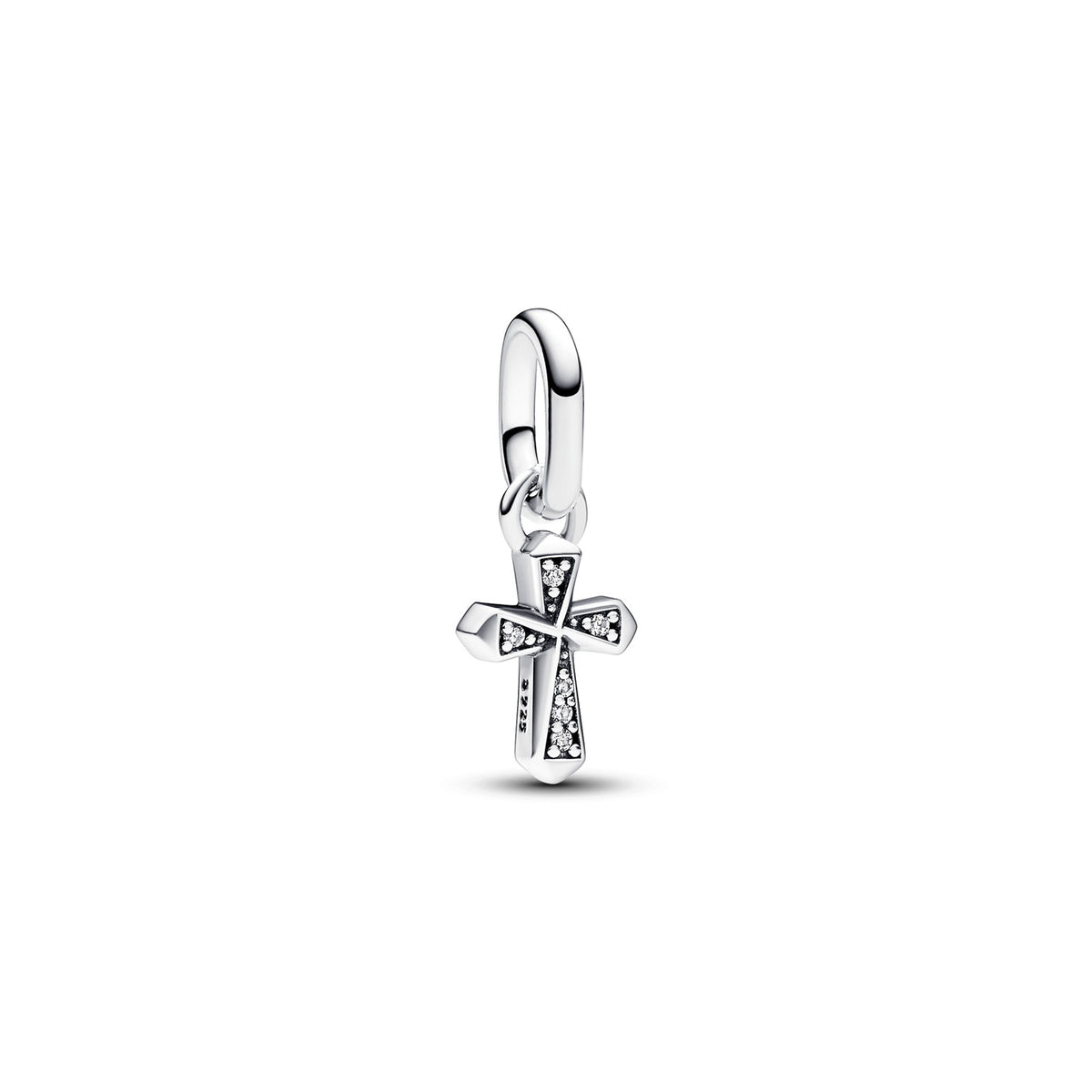 Pandora Anhänge-Charm Kreuz aus Sterling Silber 925