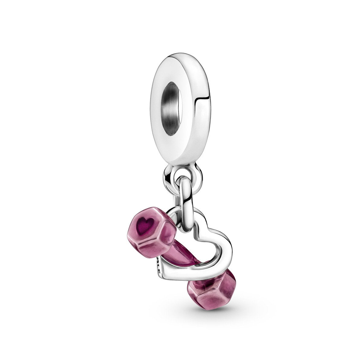 Hantel & Herz Charm