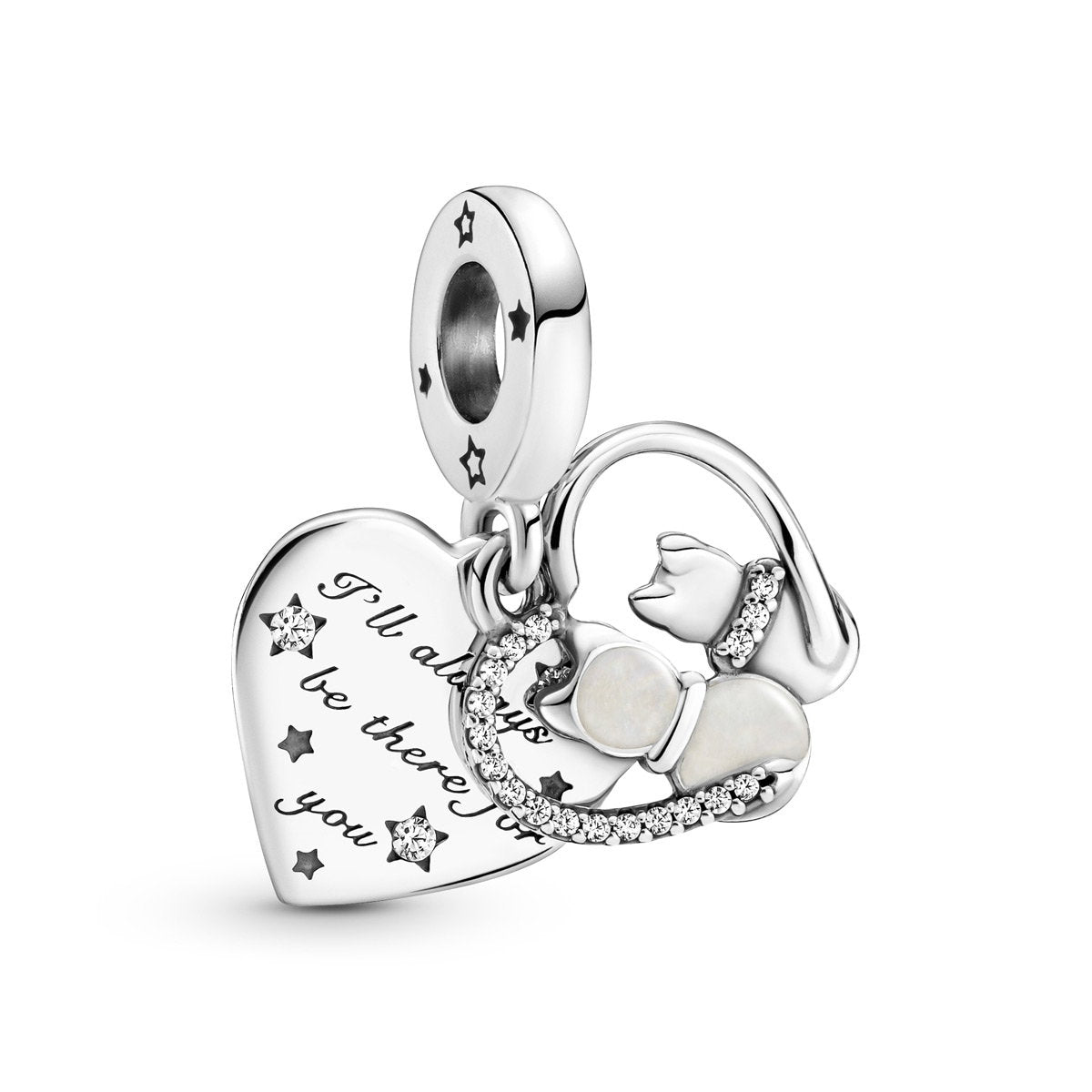 Katzen & Herz Charm