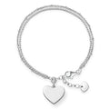 Armband Herz silber