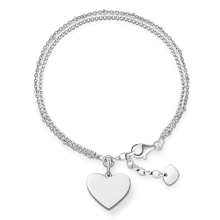 Armband Herz silber