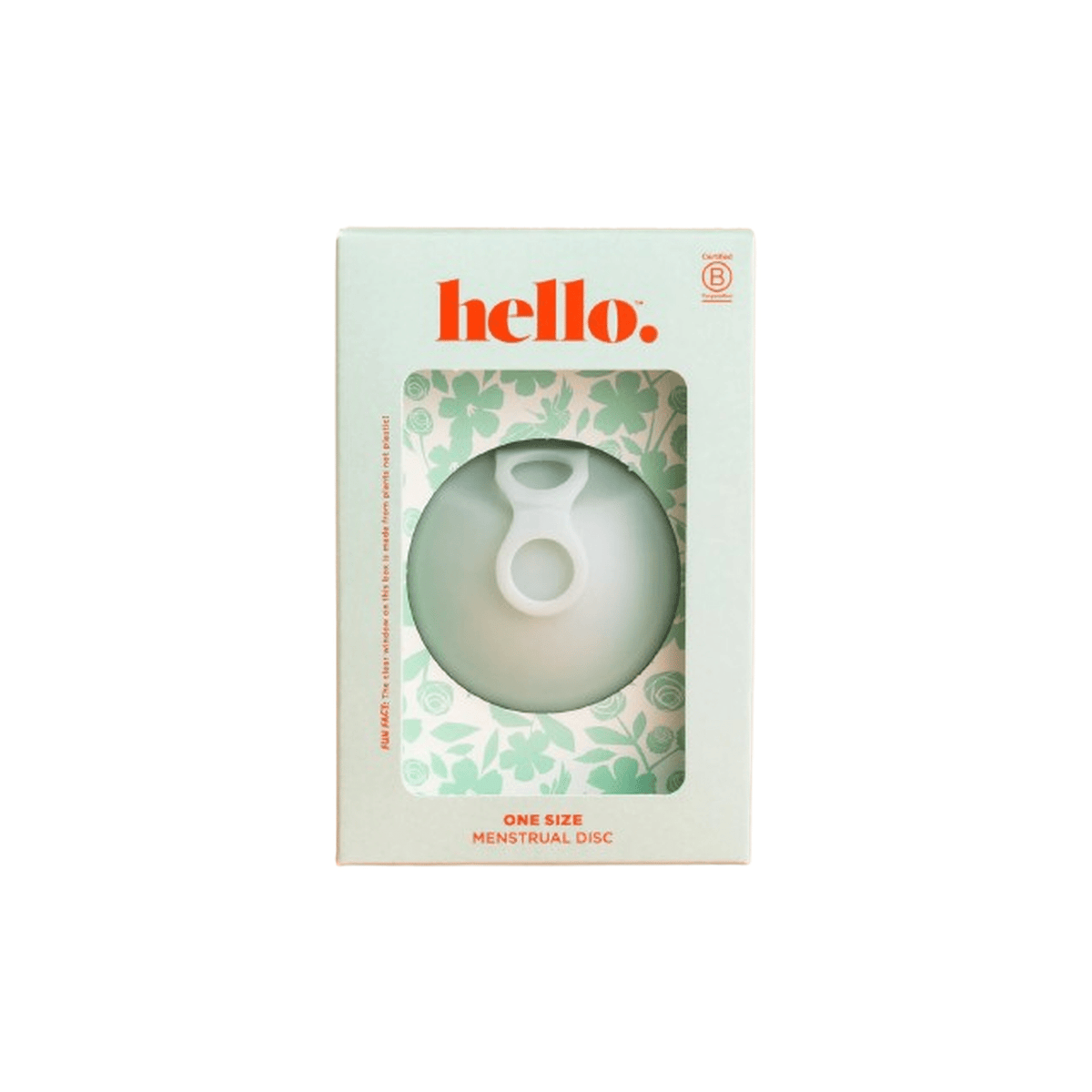 Hello. One Size Menstrual Disc - Malys